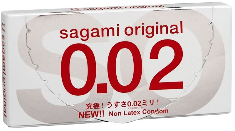 Ультратонкие полиуретановые презервативы Sagami Original 0.02, 2 шт - фото 141609