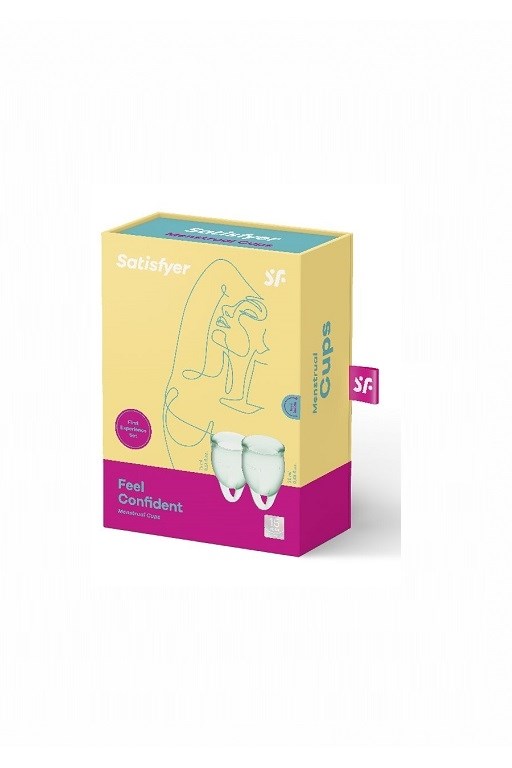 Набор менструальных чаш Satisfyer Feel confident Menstrual Cup \ - фото 142059