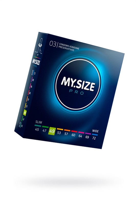 Презервативы MY.SIZE размер 49 - 3 шт - фото 152152