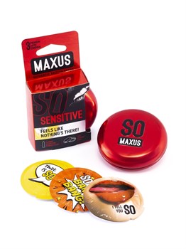 Презервативы Maxus Sensitive 3 шт.