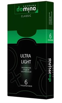 Супертонкие презервативы DOMINO Classic Ultra Light, 6 шт