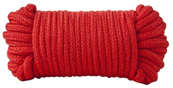 Красная хлопковая верёвка Bondage Rope 33 Feet, 10 м