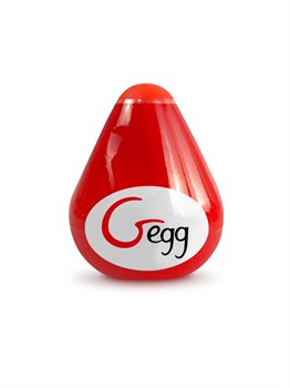 Красное яйцо-маструбатор Gvibe Gegg Red