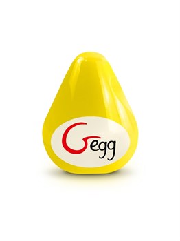Желтое яйцо-маструбатор Gvibe Gegg Yellow