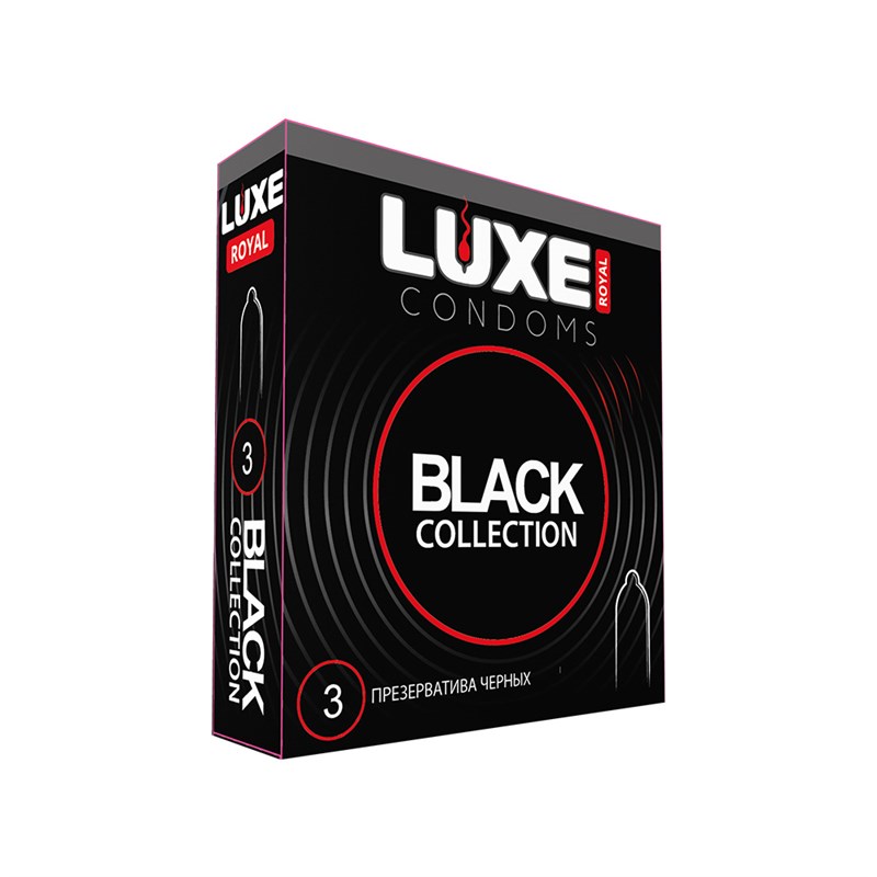 Презервативы LUXE ROYAL BLACK COLLECTION 3 штуки 07933 - фото 166117
