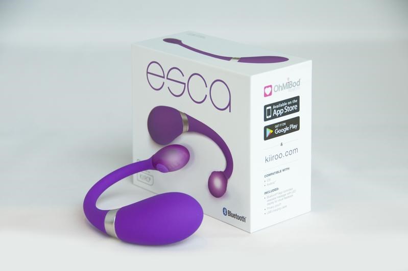 Вибратор интерактивный вэбкам OhMiBod Esca for Kiiroo 17130 - фото 167521