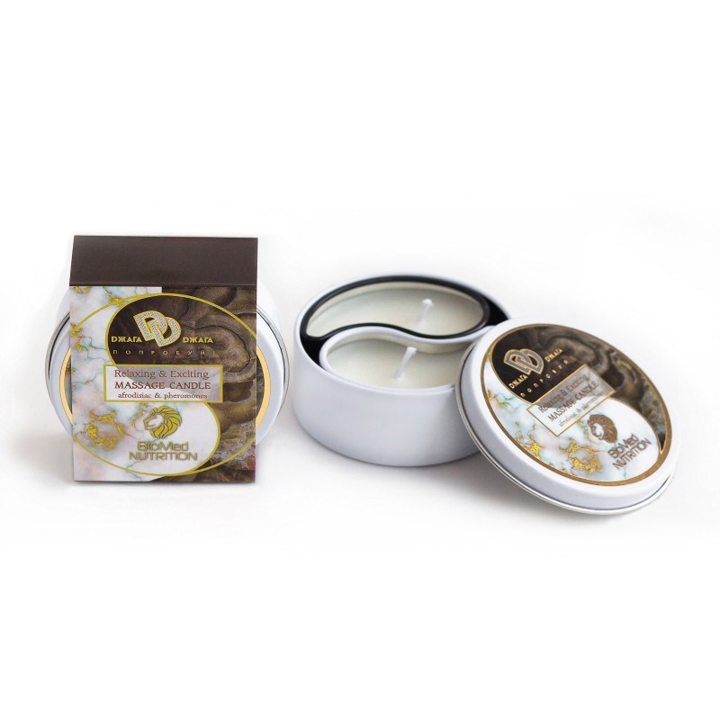 Массажная свеча Relaxing & Exciting Massage Candle Искушение, 30 мл BMN0069 - фото 167706