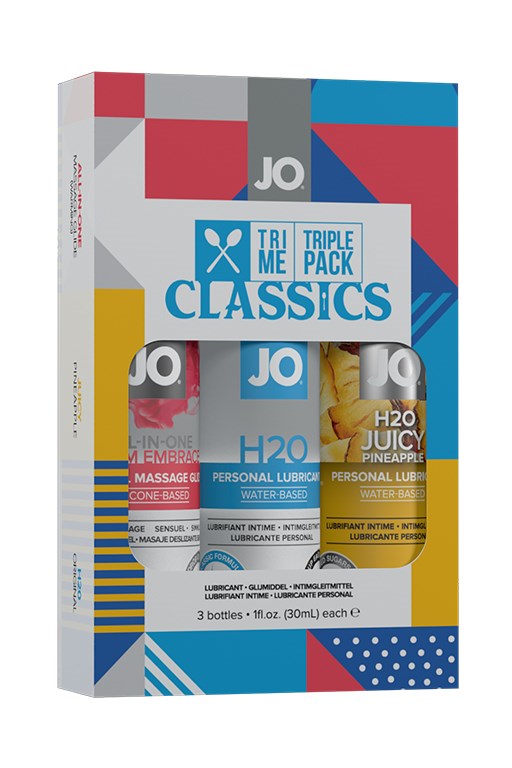 Подарочный набор лубрикантов / Tri-Me Triple Pack - Classics JO10058 - фото 170234