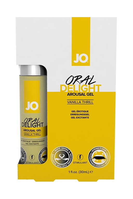 Гель для оральных ласк с десенсибилизацией Oral Delight Vanilla Thrill, 30 мл JO40480 - фото 170822
