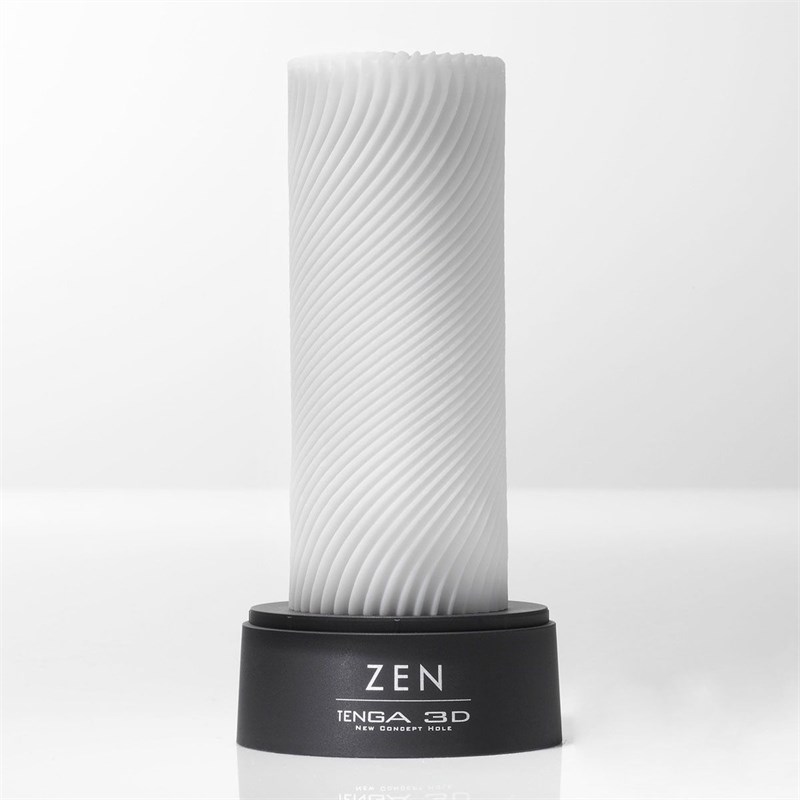 Белый 3D мастурбатор ZEN TNH003 - фото 174200