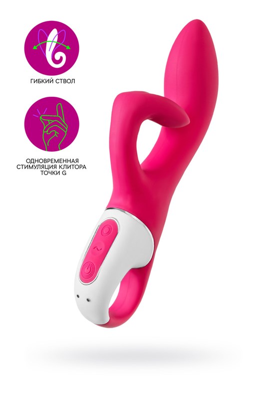 Нереалистичный вибратор Satisfyer Embrace me, силикон, красный J2018-218-2 - фото 176042