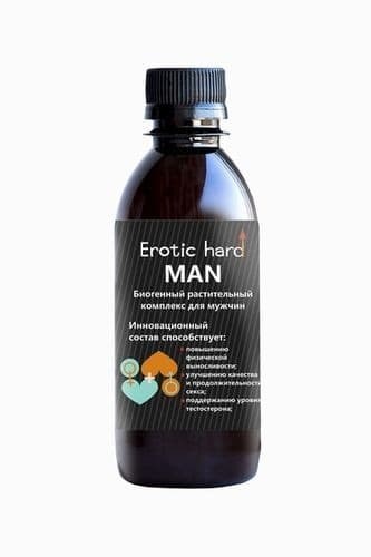 Мужской биогенный концентрат для усиления эрекции Erotic hard Man, 250 мл 155010 - фото 176089