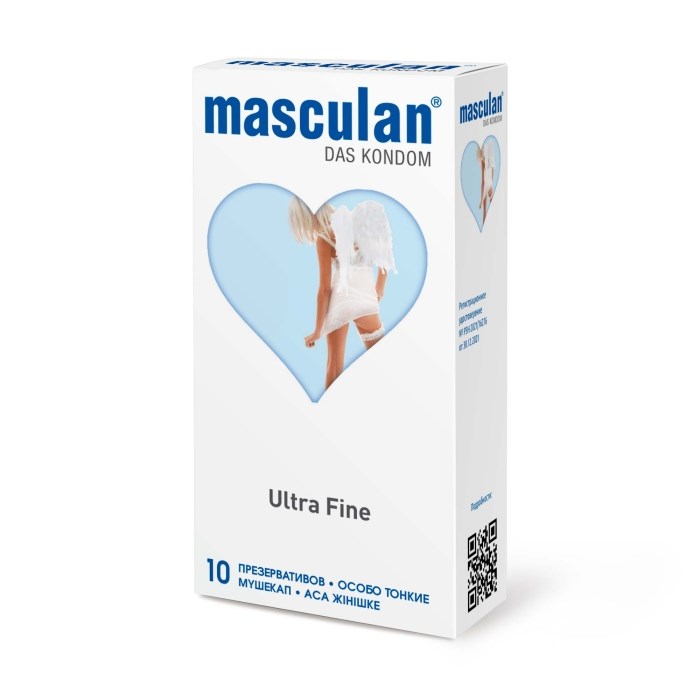 Презервативы Masculan Ultra 2 Особо тонкие (Ultra Fine), 10 шт. 11752 - фото 177511