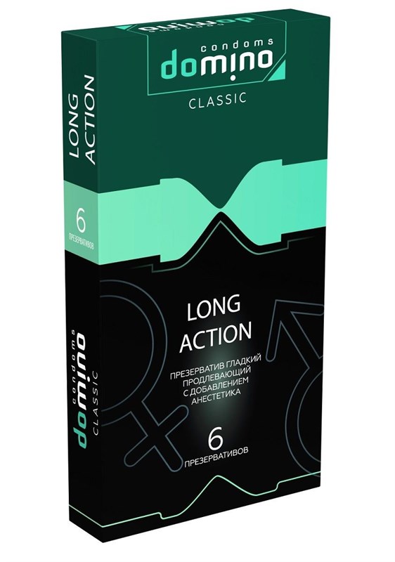 Презервативы с пролонгирующим эффектом DOMINO Classic Long action, 6 шт 235066 - фото 182108
