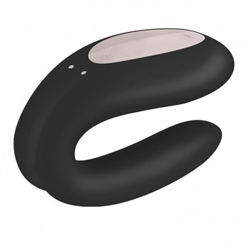 Вибратор для пар Satisfyer Double Joy с управлением через смартфон (черный) J2008-16BLK