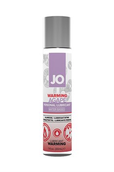 Возбуждающий легкий гипоаллергенный лубрикант JO Agape Warming, 30 мл JO41015
