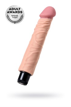 Реалистичный вибратор TOYFA A-Toys Rican, TPE, телесный, 22,5 см, 3,2 см 761049