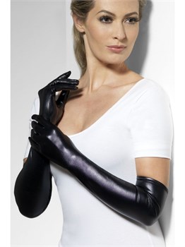 Перчатки Госпожи wet look (Fever) 103878