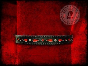 Ошейник ажурный со стразами Р228