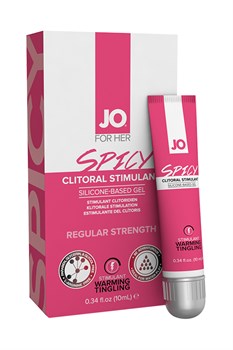 Возбуждающий гель для клитора JO Spicy, 10 мл JO40124