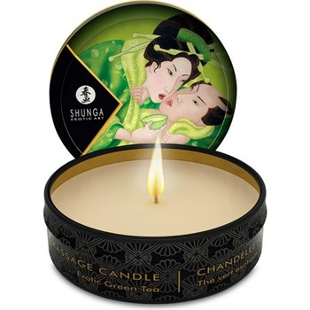 Массажная свеча Shunga Exotic Green Tea с ароматом зелёного чая, 30 мл 4611