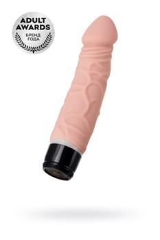 Реалистичный вибратор TOYFA A-Toys Bolv, силикон, телесный, 19,3 см, 3,9 см 761040
