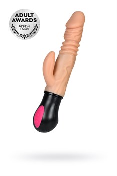 Реалистичный вибратор TOYFA A-Toys Hot shot с функцией Up-Down, TPE, 24 см, 3.6 см 761036