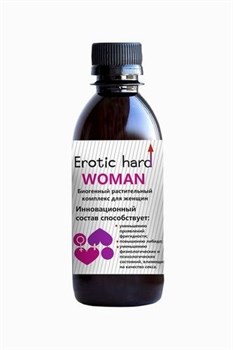 Женский биогенный концентрат для повышения либидо Erotic hard Woman, 250 мл 155003