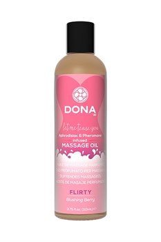 Массажное масло с феромонами и афродизиаками DONA "Флирт", 110 мл JO40517