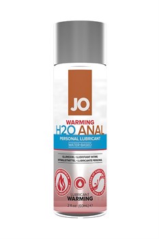 Анальный расслабляющий лубрикант на водной основе JO Anal H2O Warming, 60 мл JO40109