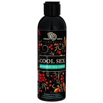 Пролонгирующий интимный гель-смазка COOL SEX, 200 мл BMN0055