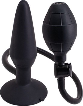 Анальная пробка с функцией расширения Inflatable Butt Plug Medium 192415