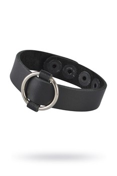 Браслет кожаный Sitabella чёрный 31190-1