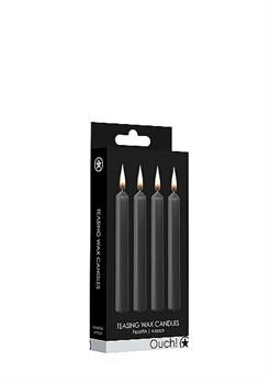 Набор восковых BDSM-свечей Teasing Wax Candles OU488BLK