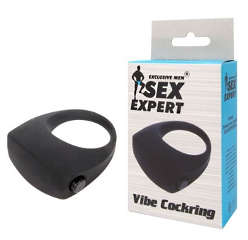 Эрекционное кольцо с вибрацией Sex Expert SEM-55112