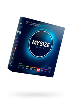 Презервативы MY.SIZE размер 60 - 3 шт. MY.SIZE№3