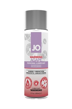 Согревающий легкий гипоаллергенный лубрикант / JO Agape Warming 2 oz - 60 мл JO42009