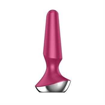 Анальная пробка с вибрацией Satisfyer Plug Ilicious 2 (малиновый) 4003276BERRY
