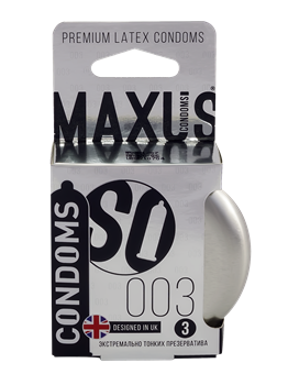 Презервативы Экстремально тонкие Maxus 003 №3 ж/к 0901-036