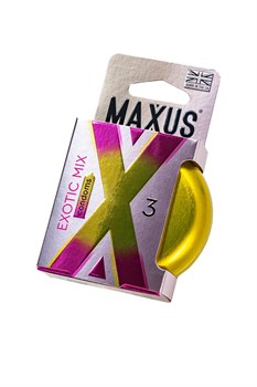Презервативы Maxus EXOTIC MIX, латекс, ароматизированные 3 шт. УТ-00007355