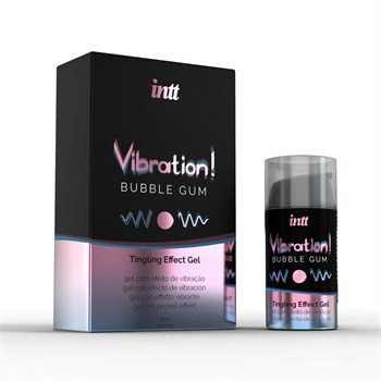 Увлажняющий гель Жидкий вибратор Bubble Gum, 15 мл VIB0004