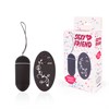 Черное виброяйцо Sexy Friend с 10 режимами вибрации SF-70196-1 - фото 167722