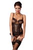 Корсаж и стринги Marcelle corset black (Casmir) 103194 - фото 167794