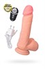 Ротатор с пультом ДУ TOYFA RealStick Elite Antonio, TPR, телесный 20см, 3,8 см 988002-1 - фото 169784