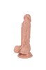 Реалистичный фаллоимитатор REAL с мошонкой на присоске, silicone, 19 х 4см. RS10047-M - фото 172932