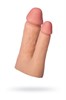 Насадка на член для двойного проникновения TOYFA XLover Double Pleasure, 19 см 10T00008687 - фото 175211