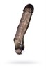 Насадка на пенис ToyFa XLoverс вибрацией, 15,5 см 10T00009590 - фото 175316