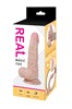 Фаллоимитатор REAL с мошонкой на присоске, 17x3,5 см RP10034 - фото 176490
