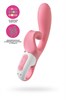 Нереалистичный вибратор Satisfyer Hug me, силикон, розовый J2018-215-2 - фото 177559