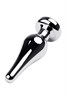 Металлическая анальная втулка с кристаллом Metal by TOYFA, 10х3 см 10T-00009534 - фото 179115 Металлическая анальная втулка с кристаллом Metal by TOYFA, 10х3 см 10T-00009534 - фото 179115